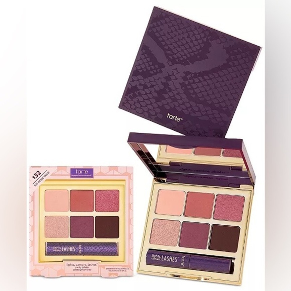 Tarte Lights, Camera, Lashes™ Vanity Palette – Brand New, Never Used (No Box)
